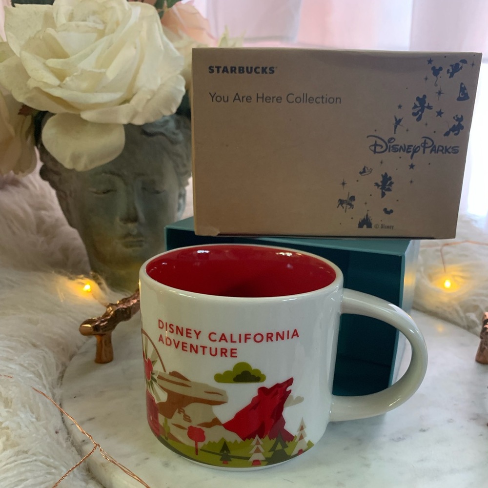 Disneyland California Adventure Disney Starbucks Retired You are Here Mug